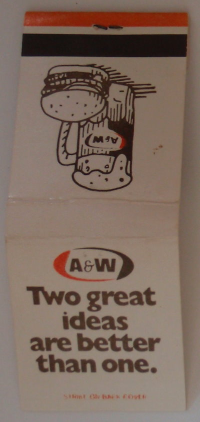 A & W Matchbook