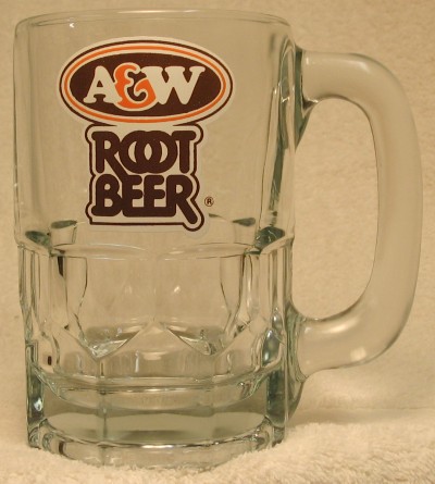 A&W Root Beer mug, Canada, ROOT BEER, 11 oz