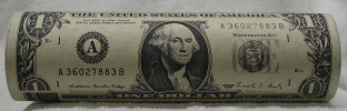 USA One Dollar Bill Coin Bank