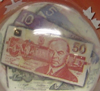 Canada 5/10/20/50 Dollar Bills Ball