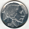 USA Buffalo 5-cent Coin Large Reproduction