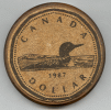 Canada Dollar Coin Drink Coaster