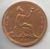 Great Britain One Penny Coin Chocolate