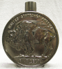 USA Five Cent Indian/Buffalo Coin Aftershave Bottle