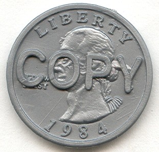 USA 25-cent Coin Play Money