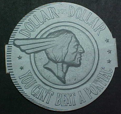 USA One Dollar Peace Coin Car Brochure