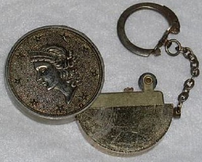 USA Cent/Dollar Coin Lighter and Key Chain