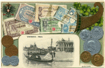 Venice Italy Coins and Bills Postcard
