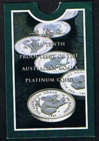 Australia 100 Dollar Platinum Coin Phone Card
