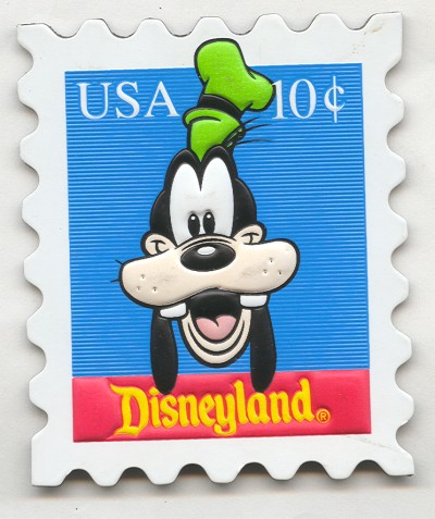 USA 10c Goofy Fridge Magnet