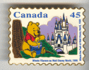 Canada 45c Winnie the Pooh Stamp Fridge Magnet