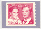 Sweden 1 Kronor Wedding Stamp Postcard