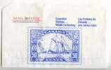 Canada 1929 50-cent Bluenose Stamp Envelope