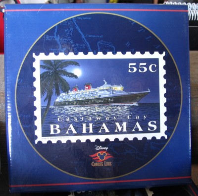 Bahamas 55-cent Castaway Cay Stamp Plate