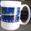Bahamas 55-cent Castaway Cay Stamp Mug