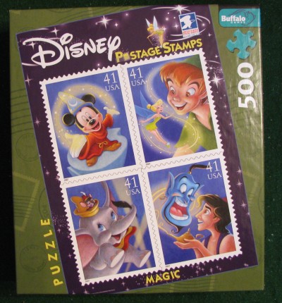 USPS 41-cent Disney Stamps Jigsaw Puzzle