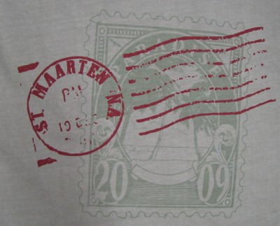 Saint Maarten Stamp T-Shirt