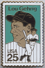 USA 25c Lou Gehrig Postage Stamp Pin