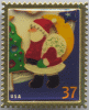USA 37c Christmas Postage Stamp Pin