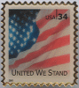 USA 34c United We Stand Postage Stamp Pin