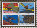USA 25c Dinosaur Postage Stamps Pin