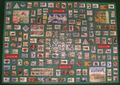 New Zealand Stamps Jigsaw Puzzle