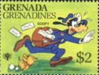 Disney Stamps ~ MICKEY & MINNIE A6 STAMP ~ DUS2809 